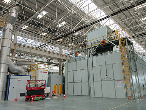 三一噴漆房改造項目